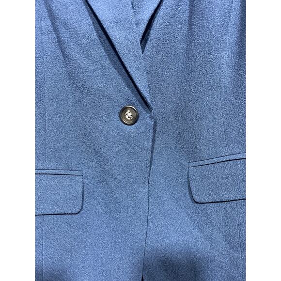 Jessica London Womens Plus Size 18W Bi-Stretch Blazer Navy Blue NWOT $149 - Picture 6 of 11